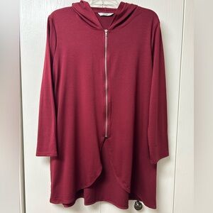 Measeor Loose Fit Hooded Jacket Size XL